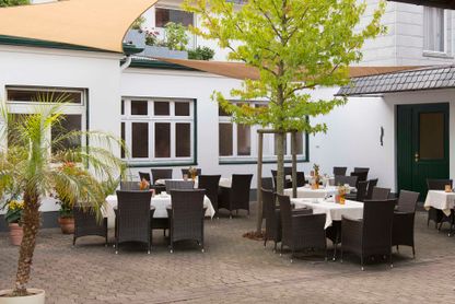 Essen im Restaurant Englischer Hof