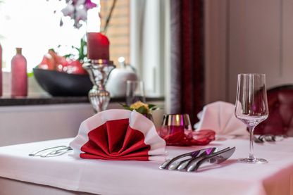 Essen im Restaurant Englischer Hof