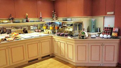 Essen im Restaurant Englischer Hof